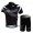 2012 Shimano XTR Radbekleidung Radtrikot Kurzarm und Fahrradhosen Kurz Schwarz