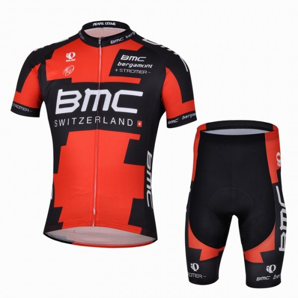 2013 BMC Racing Team Radbekleidung Radtrikot Kurzarm und Fahrradhosen Kurz