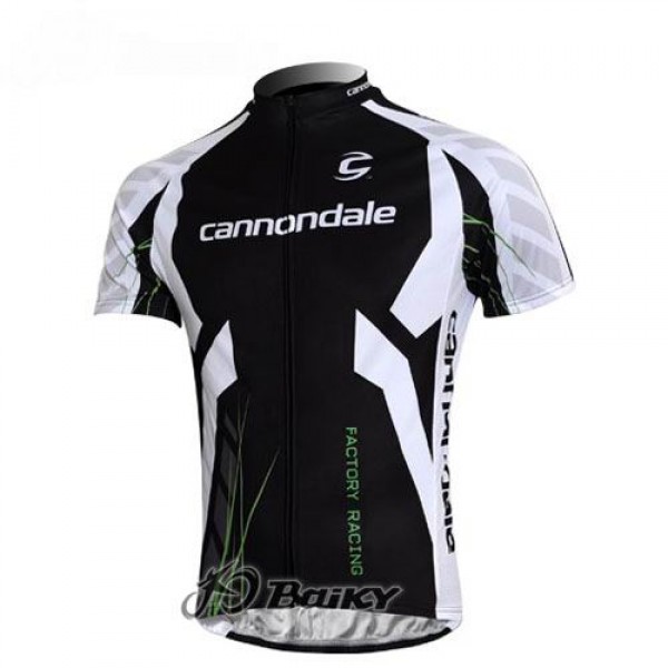 Cannondale Pro Team Radtrikot Kurzarm Schwarz Weiß