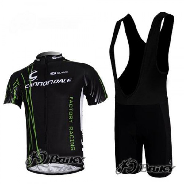 Cannondale Pro Team Radtrikot Kurzarm Kurz Trägerhose Kits Schwarz