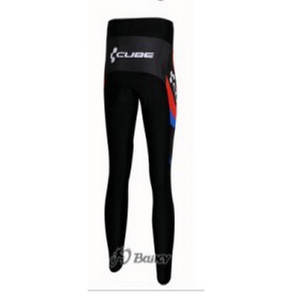 Cube Fintro Pro Team Lang Radhose Weiß Schwarz