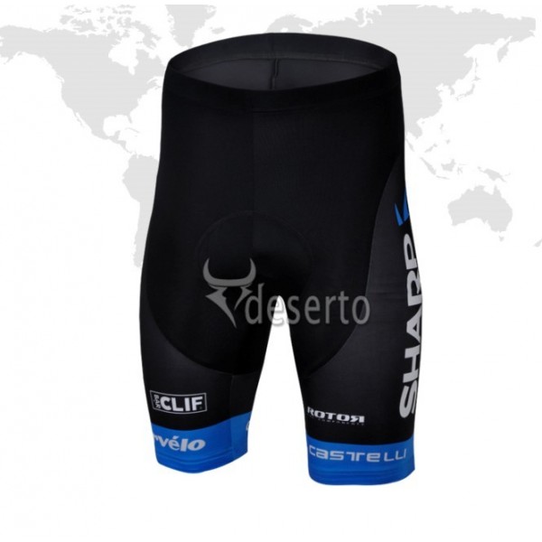 Garmin Sharp Barracuda Deutsche Champion Kurz Radhose Schwarz 2013