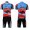 JAYCO Pro Team Radtrikot Kurzarm Kurz Radhose Kits Blau Rot