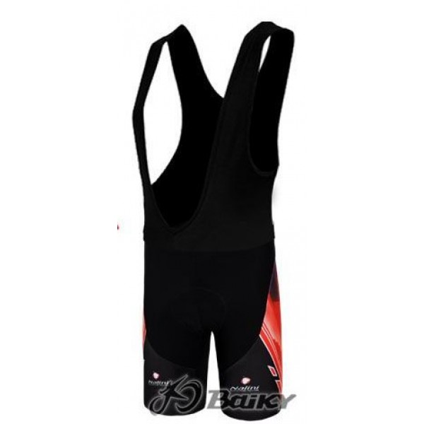 Nalini Pro Team Kurz Trägerhose Rot Schwarz