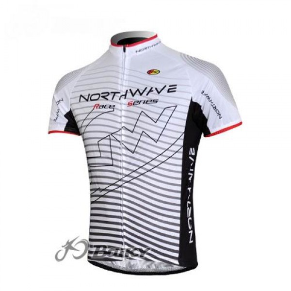 Northwave Pro Team Radtrikot Kurzarm Weiß