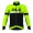 2016 ALE TIRRENO Radtrikot Langarm-Schwarz GELB FLUO