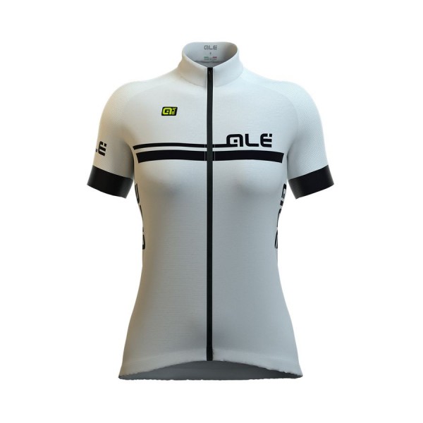 2016 ALE Damen Ale Plus Perla Weiß Radtrikot Kurzarm