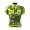 2016 ALE Graphics PRR Camo Radtrikot Kurzarm Fluo gelb