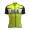2016 ALE Graphics Excel Criterium-gelbs Fluo Radtrikot Kurzarm