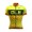 2016 ALE Graphics PRR New Bubbles-Orange Fluo Radtrikot Kurzarm
