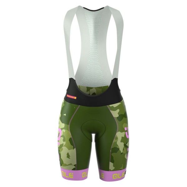 2016 Damen Ale Graphics PRR Camo-Grün Kurz Trägerhose