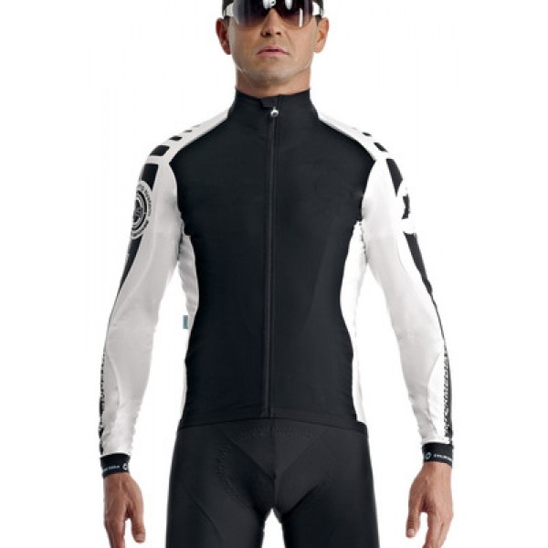 2016 Assos Schwarz Fahrradtrikot Langarm