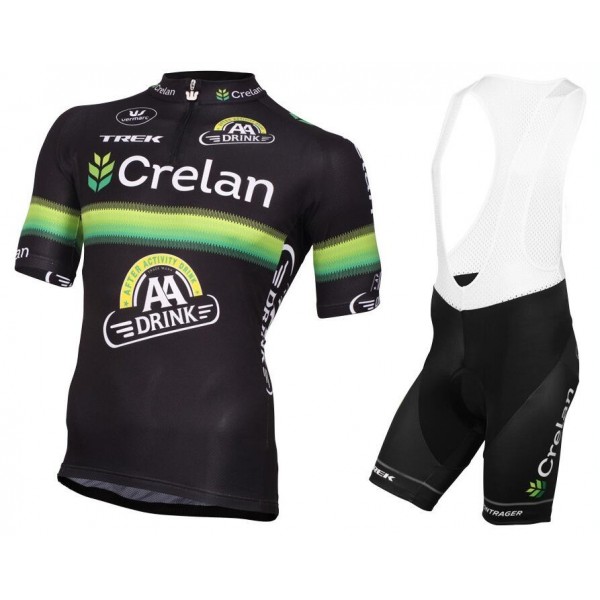 2016 CRELAN-AA DRINK Fahrradbekleidung Satz Fahrradtrikot Kurzarm Trikot und Kurz Trägerhose