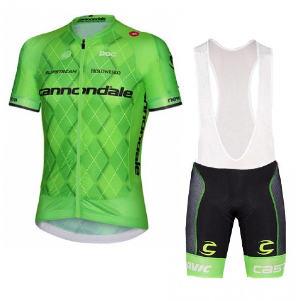 2016 Cannondale Fahrradbekleidung Satz Fahrradtrikot Kurzarm Trikot und Kurz Trägerhose 02