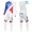 2016 Team FDJ Weiß thermisch Fahrradbekleidung Satz Radtrikot Langarm+Lang Trägerhose