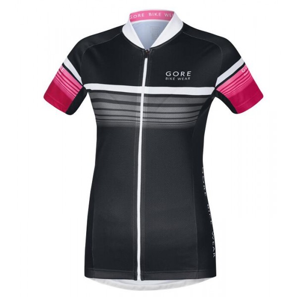 2016 GORE Radtrikot Kurzarm Damen Element Speedy schwarz rose Fuchsie
