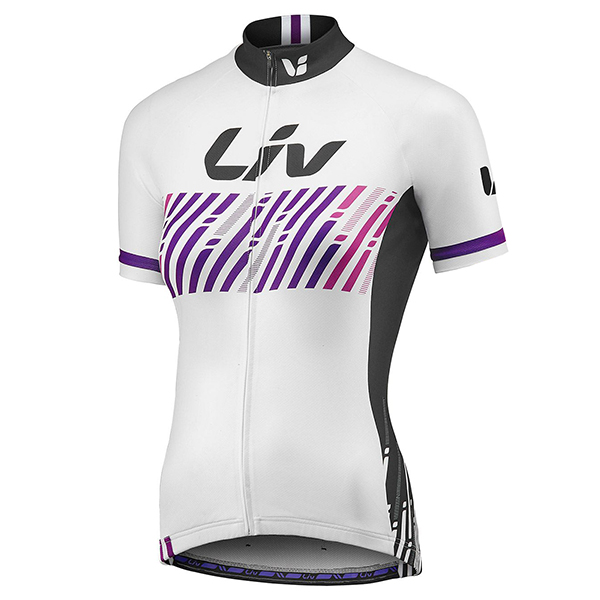 2016 Liv Damen Radtrikot Langarm Weiß