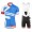 2016 Pinarello Bandiera blau-Weiß Fahrradbekleidung Satz Radtrikot Kurzarm+Kurzarm Trägerhose