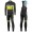 2016 Scott Team Schwarz-Gelb thermisch Fahrradbekleidung Satz Radtrikot Langarm+Lang Trägerhose