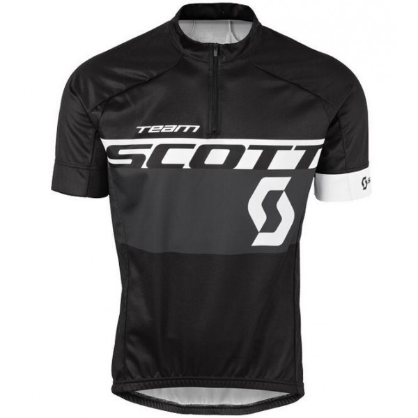 2016 Scott Radtrikot Kurzarm schwarz Weiß