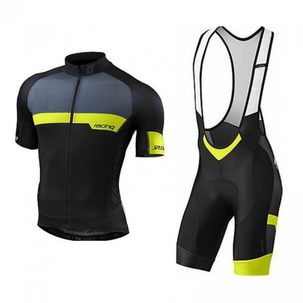 2016 Specialized Fahrradbekleidung Satz Fahrradtrikot Kurzarm Trikot und Kurz Trägerhose 06