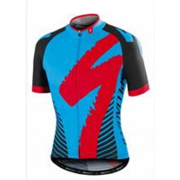2016 Specialized Comp Racing Ss bleu Radtrikot Kurzarm