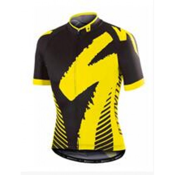 2016 Specialized Comp Racing Ss jaune Radtrikot Kurzarm