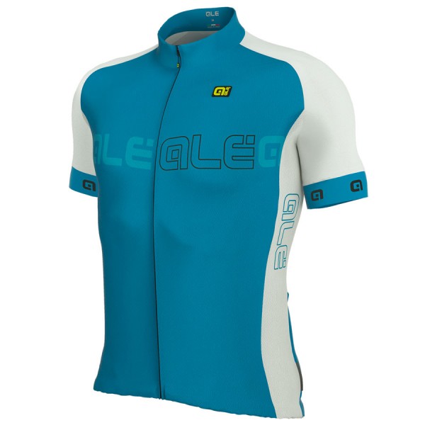 2017 Ale Excel Basic Radtrikot Kurzarm Light Blau