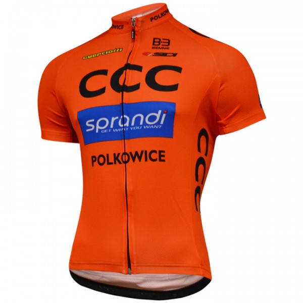 2017 CCC Sprandi Team Radtrikot Kurzarm