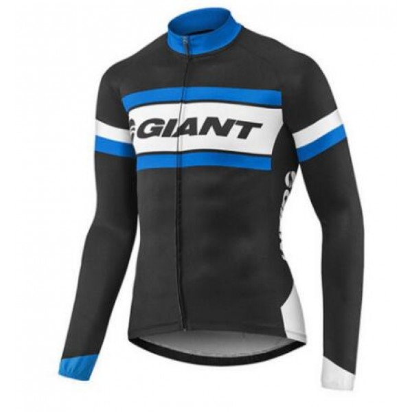 2017 Giant Blau Schwarz Radtrikot Langarm
