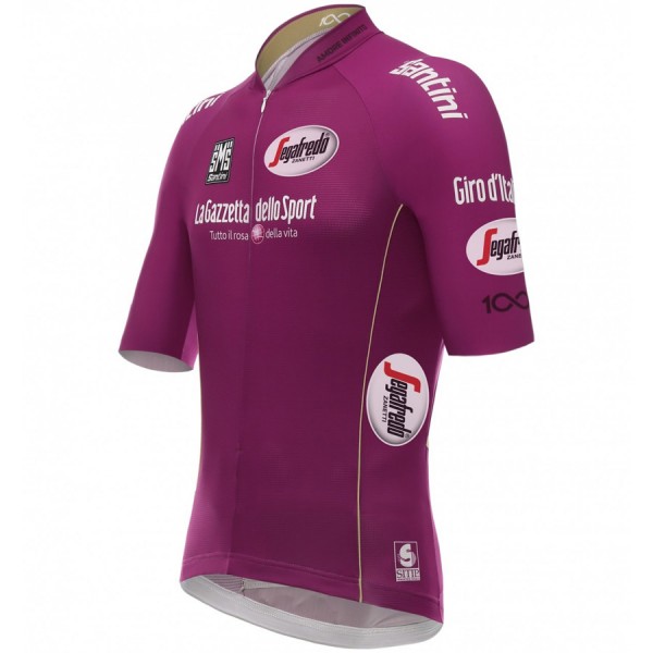 Giro d'Italia 2017 Cyclamen Radtrikot Kurzarm