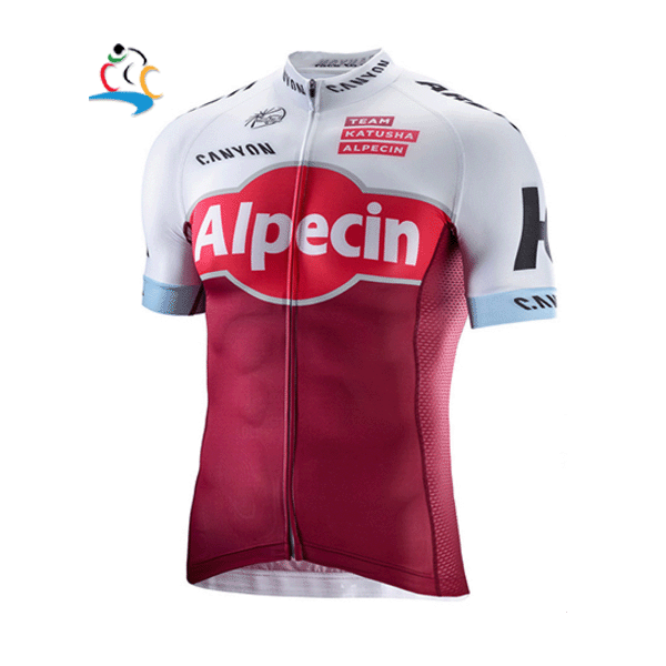 KATUSHA Alpecin Pro 2017 Radtrikot Kurzarm