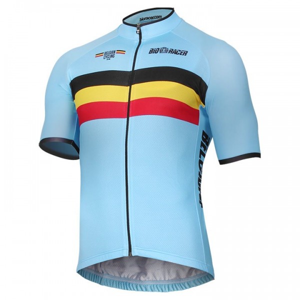 2017 Belgique National Team Radtrikot Kurzarm