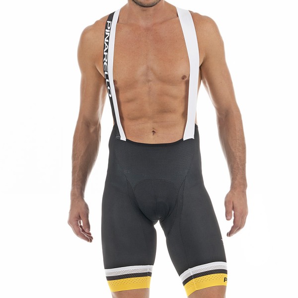 2017 Pinarello 12th Tour de France Kurz Trägerhose-Schwarz Gelb