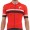 2017 Pinarello Corsa Radtrikot Kurzarm-Rot Schwarz