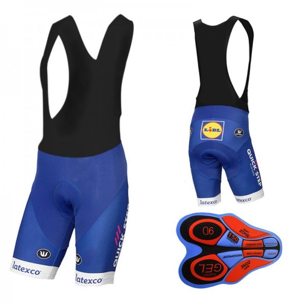 Quick Step Floors 2017 Pro Kurz Trägerhose Schwarz