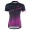 2017 Scott Damen Schwarz violett Radtrikot Kurzarm